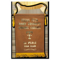 6" x 9" Custom Leather Banners